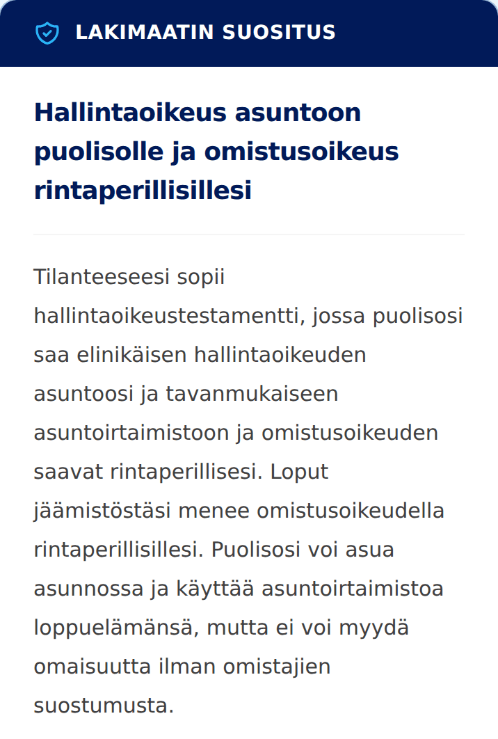 Ilmainen suositus puhelimen näytöllä
